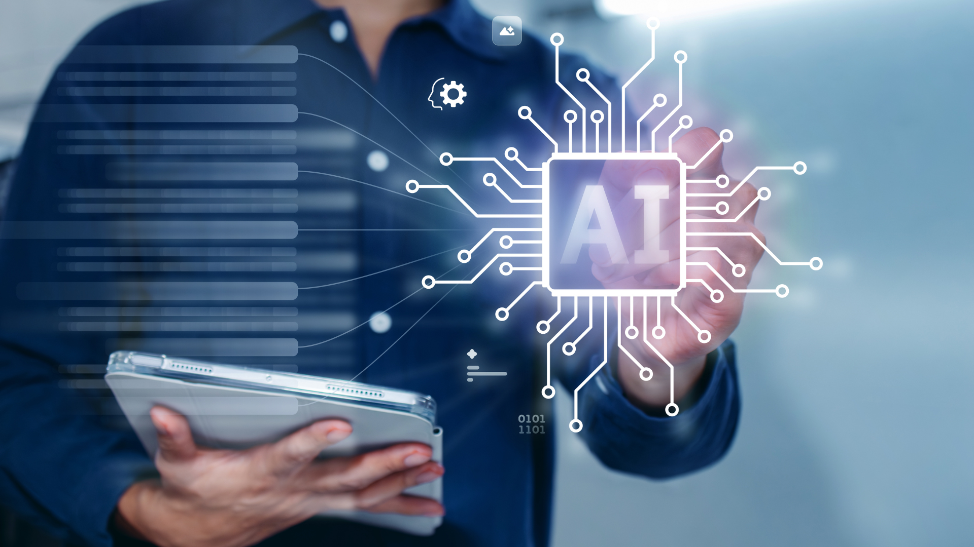 Interface de inteligência artificial aplicada a processos digitais